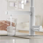 5-Function Solid Brass Pull-Out Kitchen Faucet with Filtered Water Tap – KFB1504