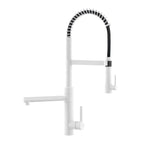 Semi-Pro Solid Brass Pull-Out Kitchen Faucet with Filtered Water Tap – Dual-Function Sprayer – KFB1508