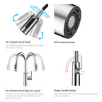 Solid Brass Pull-Down Kitchen Faucet – 4-Function Spray Head – KFB1510