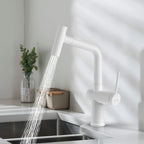 Solid Brass Dual-Function Pull-Down Kitchen Faucet – Single Handle Mixer – KFB1806