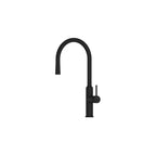 Single Handle Pull-Down Kitchen Faucet – High Arc Gooseneck Spout, 1.8 GPM – KFB9031 Matte Black