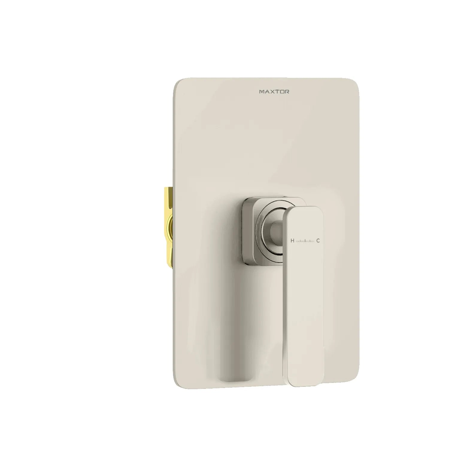 1-Way Wall Concealed Pressure Balance Shower Valve with Trim Plate-MT601001 Brushed Nickel