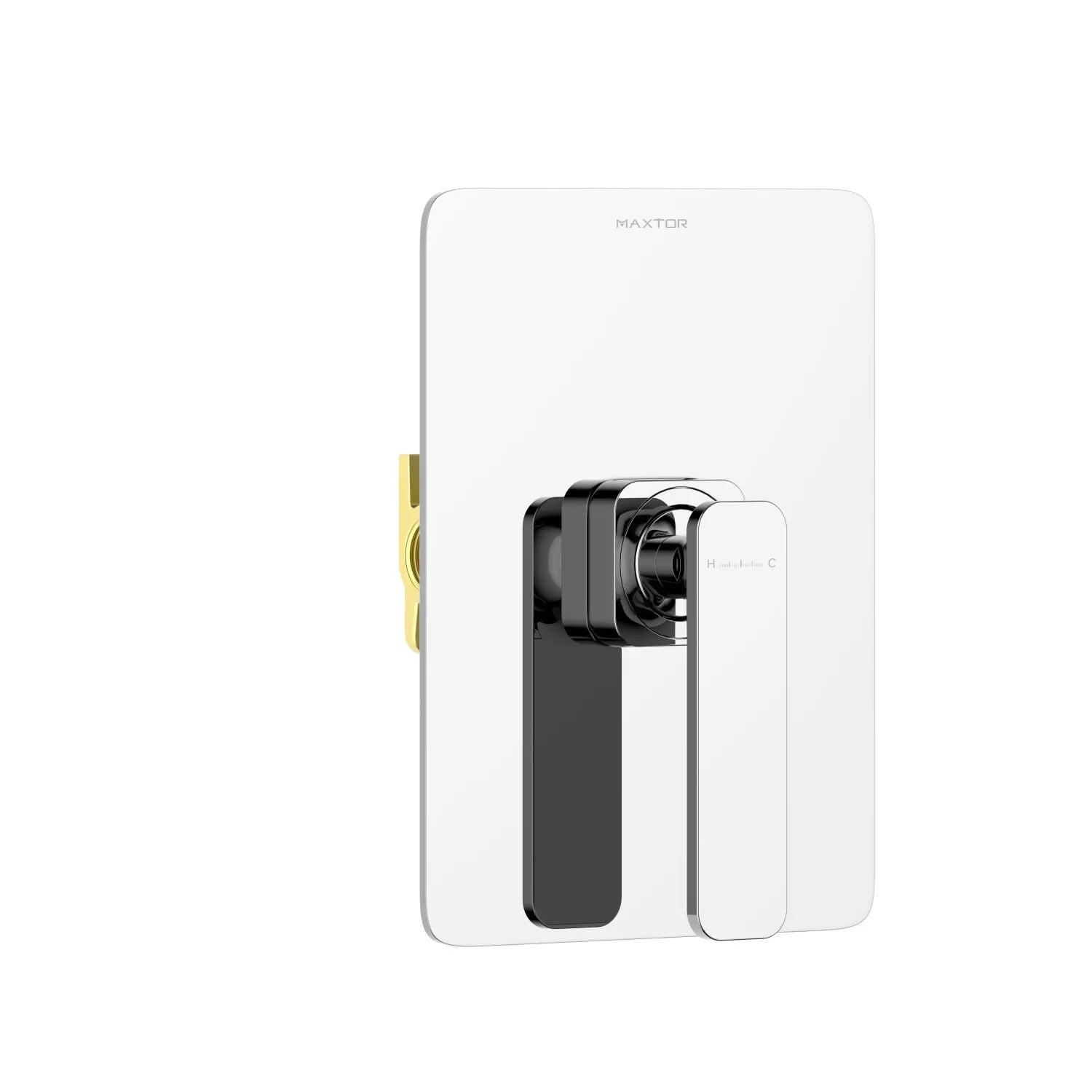 1-Way Wall Concealed Pressure Balance Shower Valve with Trim Plate-MT601001 Chrome