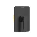 1-Way Wall Concealed Pressure Balance Shower Valve with Trim Plate-MT601001 Matte Black