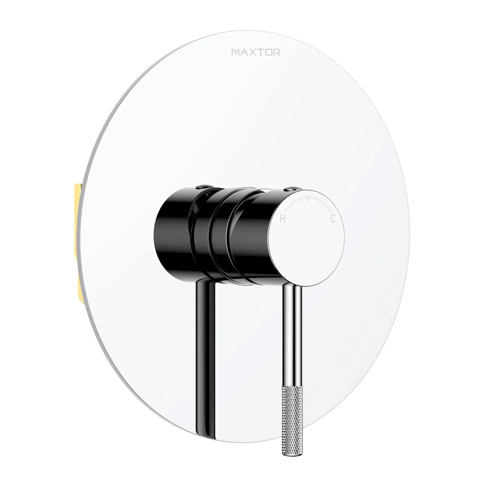 Circular 1-Way Wall Concealed Shower Valve with SUS304 Trim Plate MT601004 Chrome