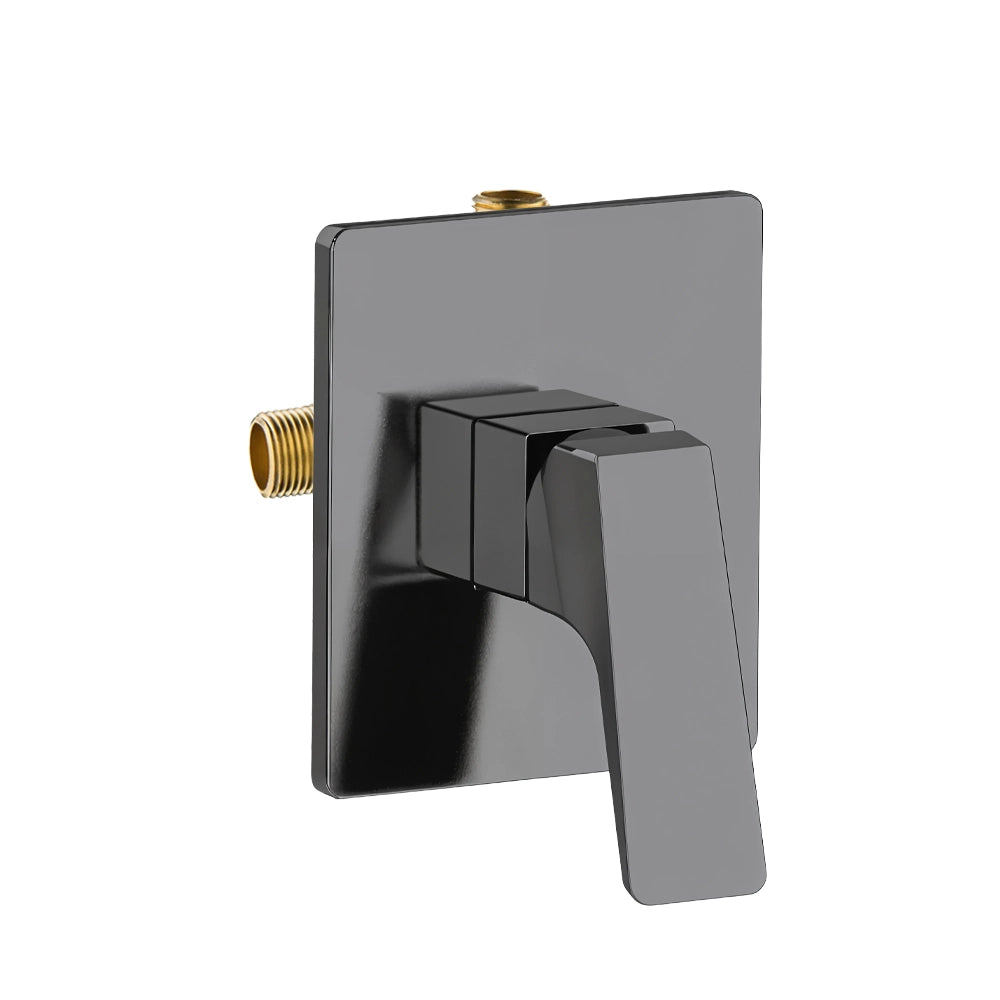 MAXTOR 1 Way Concealed Pressure Balance Valve & Trim with Spain CITEC Cartridge-MT601068 Brushed Gun Metal
