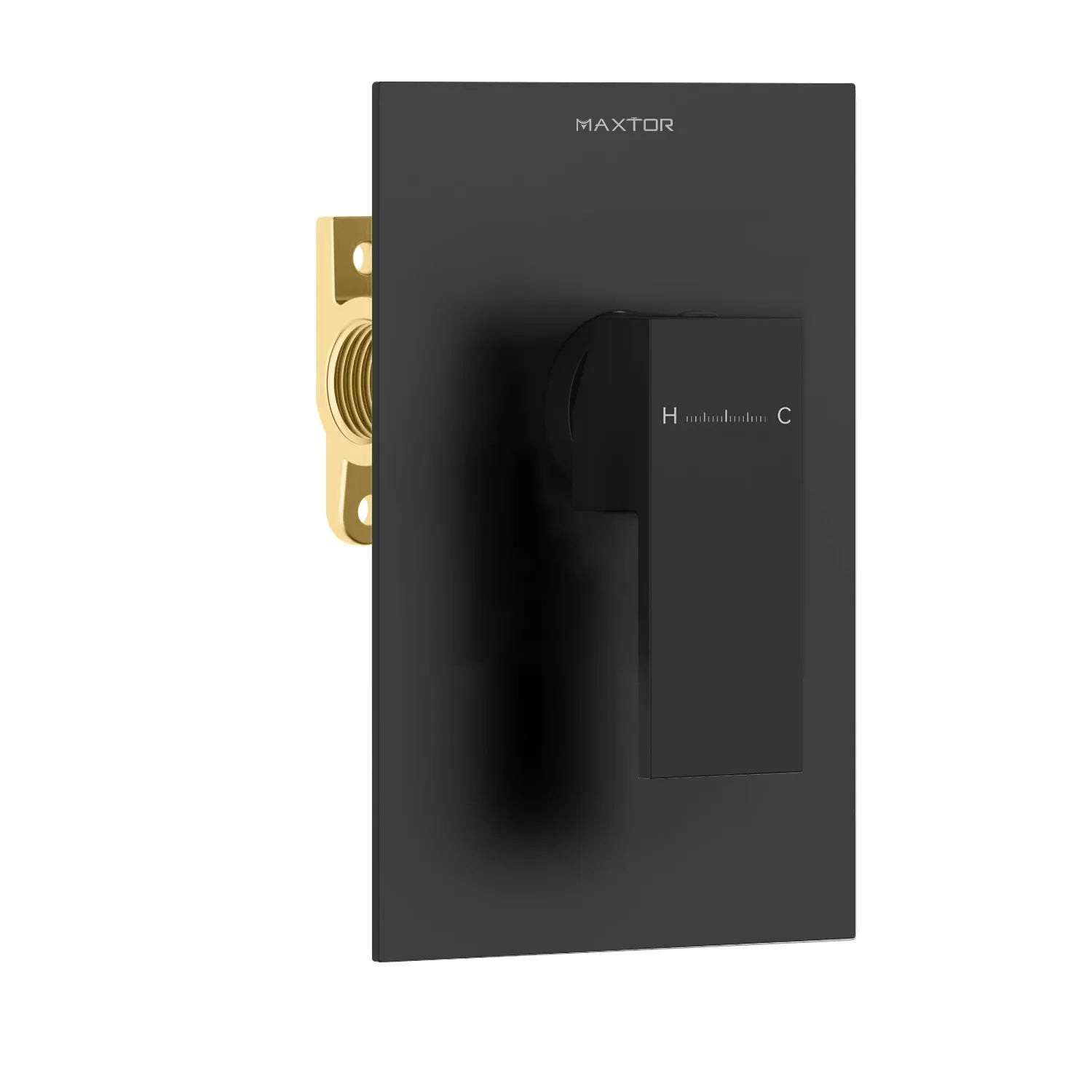 1 Way Brass wall concealed shower control valve MT601100 Matte Black