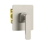 Solid Brass 1-Way Concealed Shower Valve –MT601101 Brushed Nickel