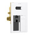 Square Wall Concealed Shower valve with trim plate and 2 outlet MT602000 Chrome