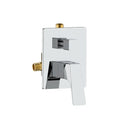 Wall Concealed Pressure Balance Valve & Trim with Diverter AB602068 Chrome