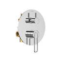 2-Way Pressure Balance Wall Concealed Shower Valve with Diverter & Trim Plate – MT602069 Chrome