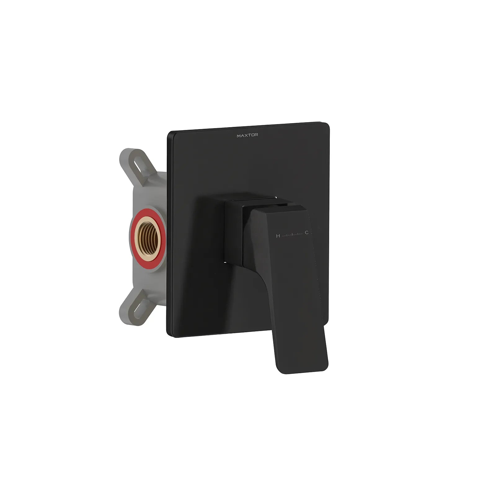 Aurora 1 Way Pressure Balance Shower roughing-in Valve & Trim-MT611068 Matte Black