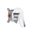 1 Way Shower Rough-In Valve with Easy Plumbing Box – Concealed Mixer Trim Set – MT611076 Chrome