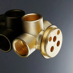 1 Way Wall Concealed Shower Valve with Box, Solid Brass, Spain CITEC Cartridge