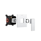 Square Wall Concealed Shower Valve with Protect Box, 1 outlet MT611100