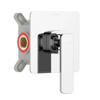 1-Way Wall Concealed Brass Shower Valve with Protection Box-MT601101 Chrome