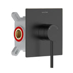 MAXTOR Single-Handle Wall Concealed Shower Valve with Universal Rough-in Box | MT611106 Matte Black