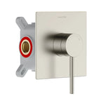 MAXTOR Single-Handle Wall Concealed Shower Valve with Universal Rough-in Box | MT611106 Brushed Nickel