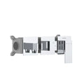 Square Horizontal 2 way concealed shower valve with trim kit MT612000 Chrome