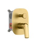 Kris 2-Way Wall Concealed Pressure Balance Valve with Box-MT612070 Brushed Gold