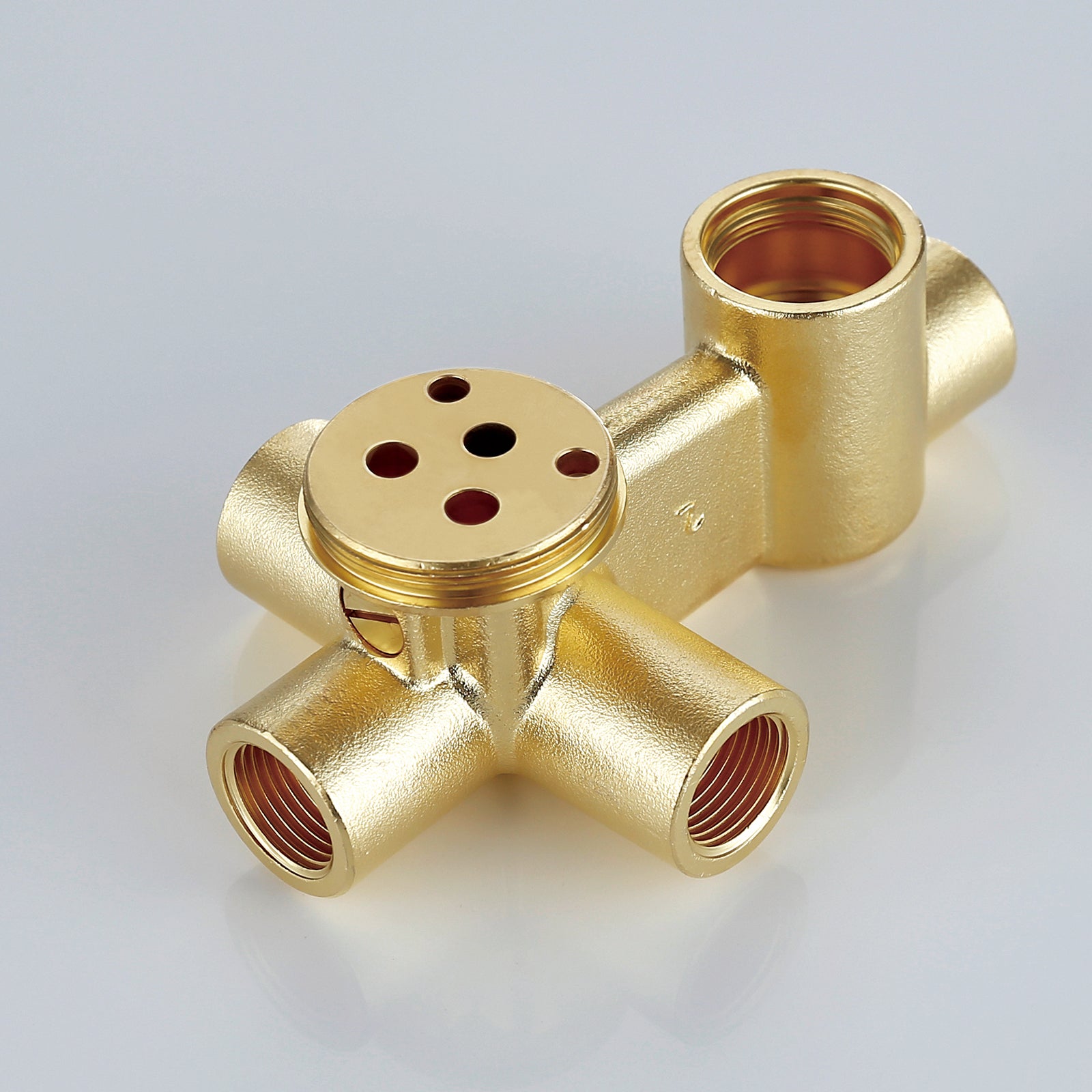 Square 2 Way Wall Concealed Shower Mixer Valve with Trim Plate MT612100