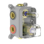 Square 3 Way Wall Concealed Shower Valve & Trim Kit MT613100