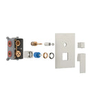 Square 3 Way Wall Concealed Shower Valve & Trim Kit MT613100