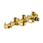 Circular Wall Concealed Bathtub Mixer Kit With Handheld Shower AB023204