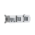 Square 2 way thermostatic wall concealed shower valve MT712000H Chrome