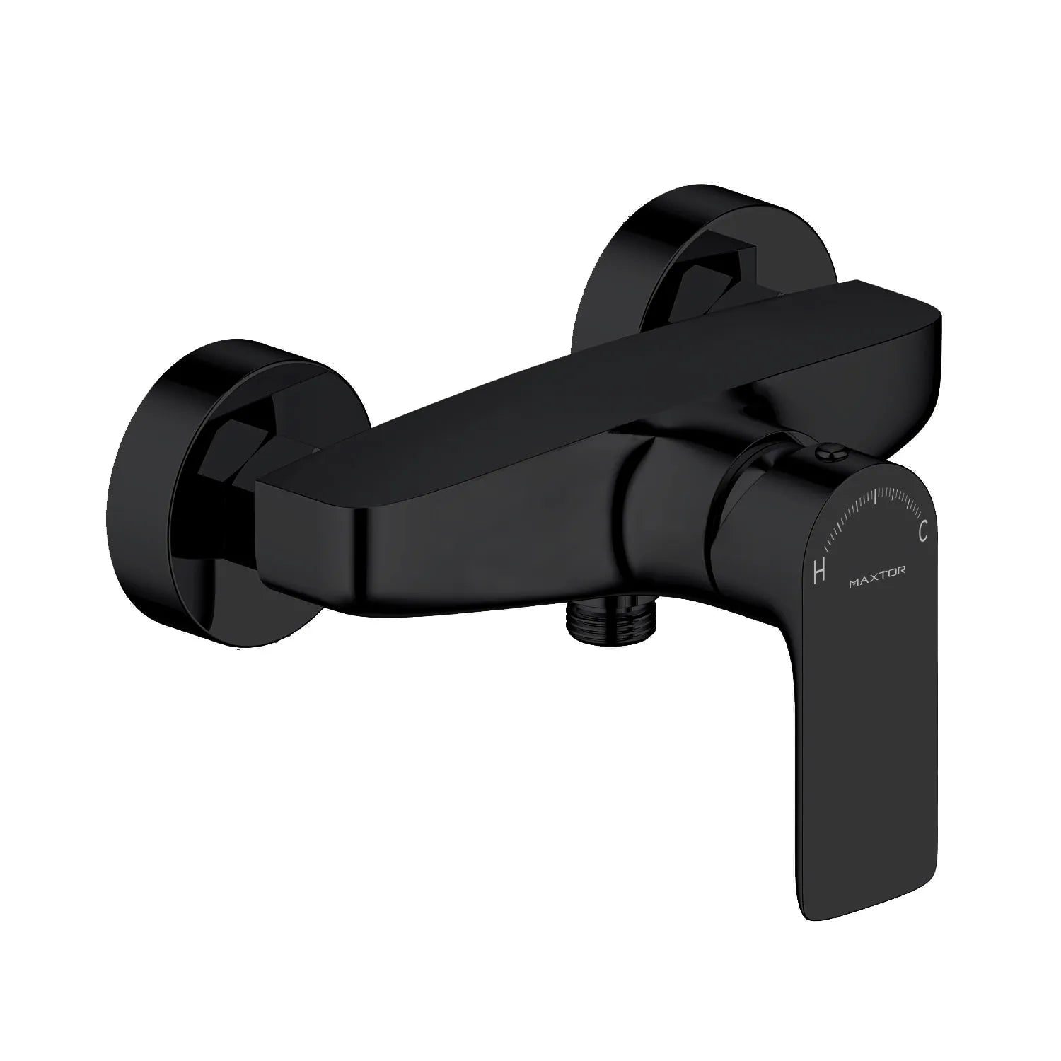 Solid Brass 1-Way Exposed Shower Mixer-MT800103 Matte Black