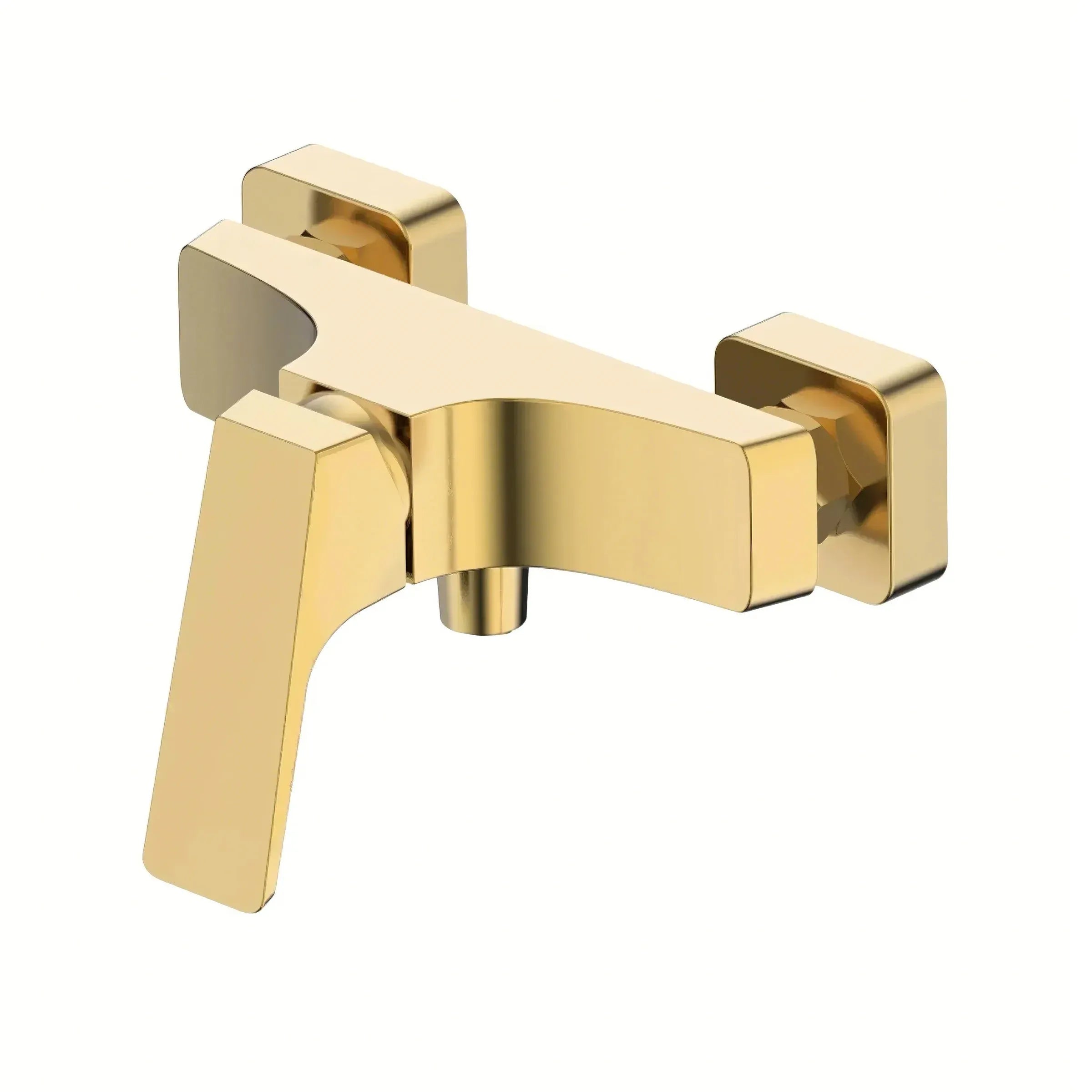 Aurora 1 Way Exposed Shower Mixer MT801068 Brushed Gold