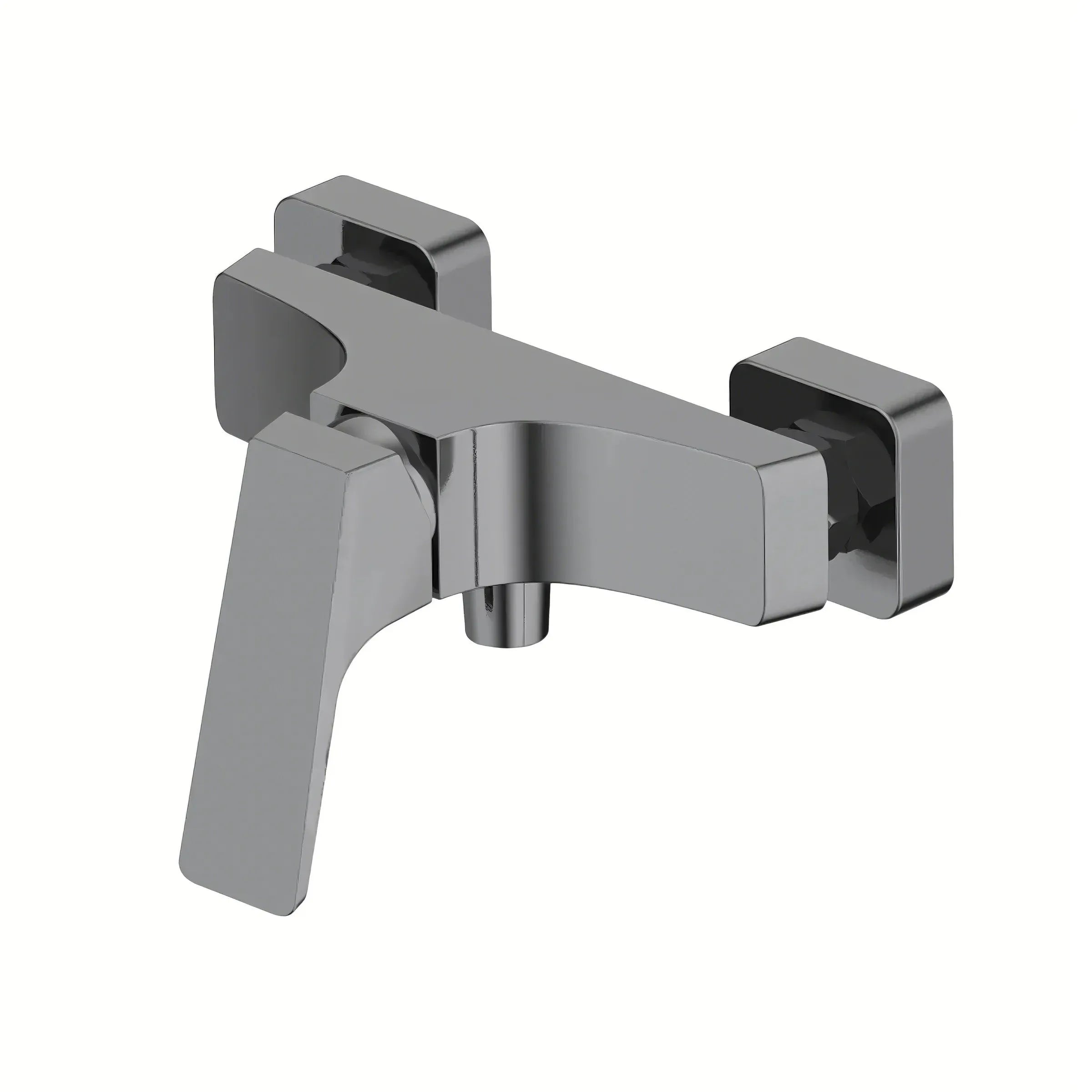 Aurora 1 Way Exposed Shower Mixer MT801068 Brushed Gun Metal