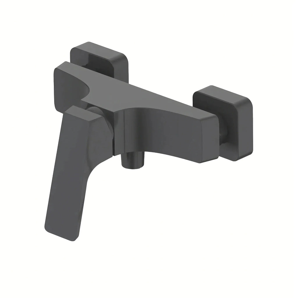 Aurora 1 Way Exposed Shower Mixer MT801068 Matte Black