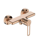 1-Way Exposed Shower Mixer – Single Lever Brass Wall Mounted Shower Faucet – MT801069 Rose Gold