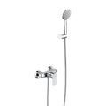 Solid Brass Exposed Shower Mixer Kit with Handheld Shower-MT900103 Chrome