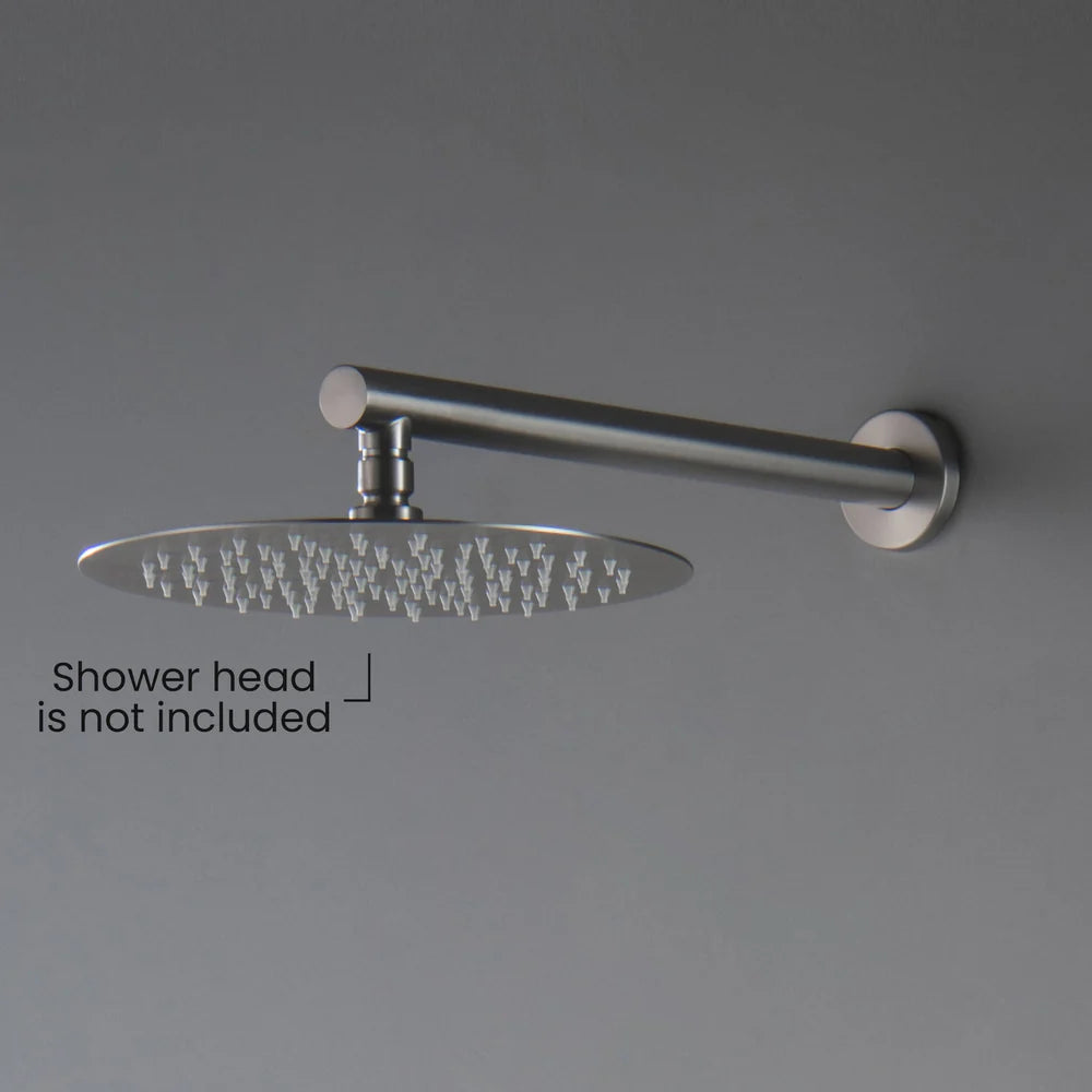 350/400mm Solid Brass Straight Wall Mounted Shower Arm with Flange-BSA3502/BSA4002