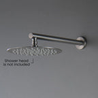 350/400mm Solid Brass Straight Wall Mounted Shower Arm with Flange-BSA3502/BSA4002