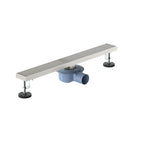 600x68mm SUS 304 Linear Floor Drain – 360° Rotatable Siphon – SFD21038