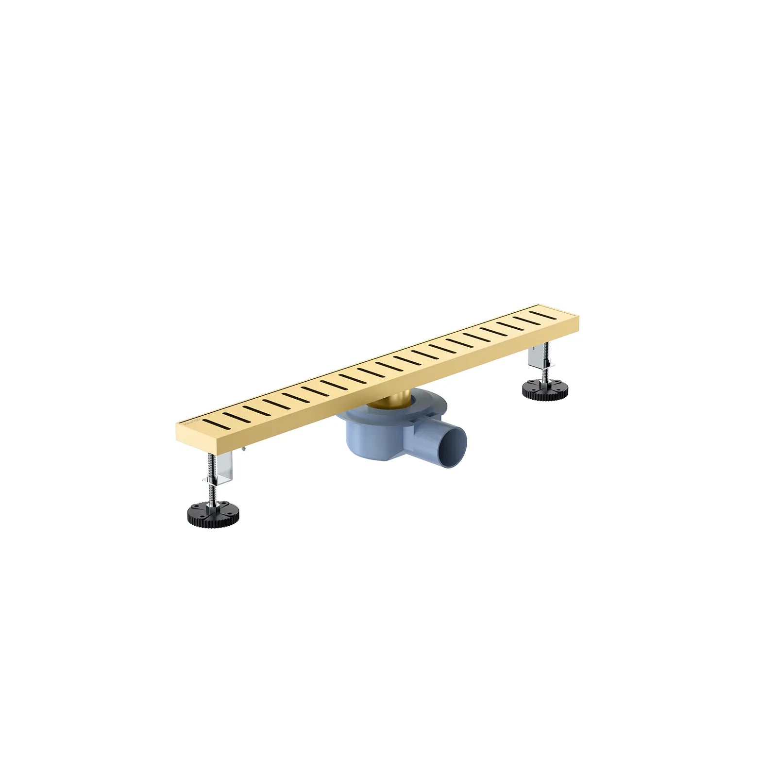 600x68mm SUS 304 Linear Floor Drain – 360° Rotatable Siphon – SFD21039