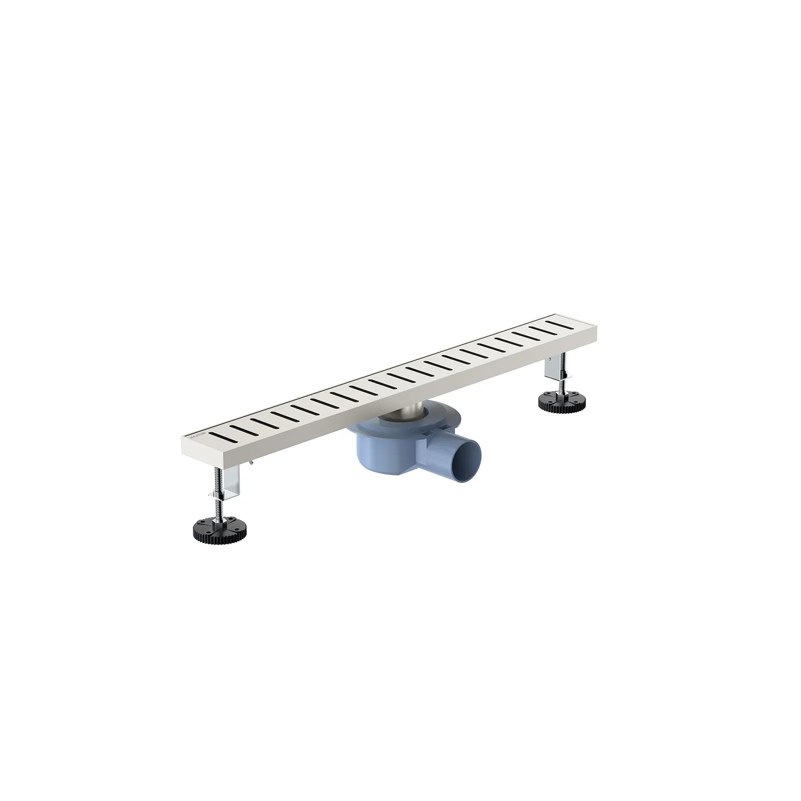 600x68mm SUS 304 Linear Floor Drain – 360° Rotatable Siphon – SFD21039