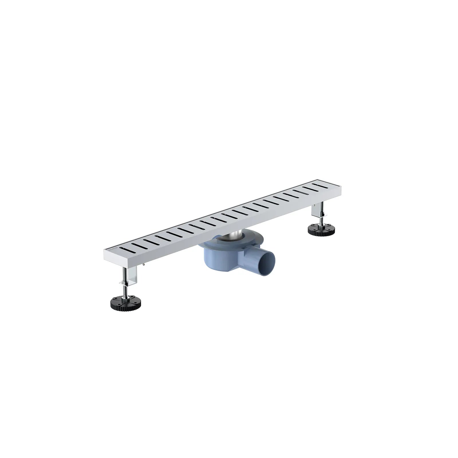 600x68mm SUS 304 Linear Floor Drain – 360° Rotatable Siphon – SFD21039