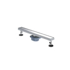 600x80mm SUS 304 Linear Floor Drain – 360° Rotatable Siphon – SFD21040