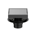 6"x6" Solid Brass Square Tile-In Shower Drain – Invisible Cover with 2" Outlet – SFD21044