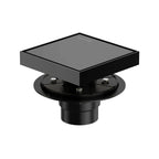 6"x6" Solid Brass Square Tile-In Shower Drain – Invisible Cover with 2" Outlet – SFD21044