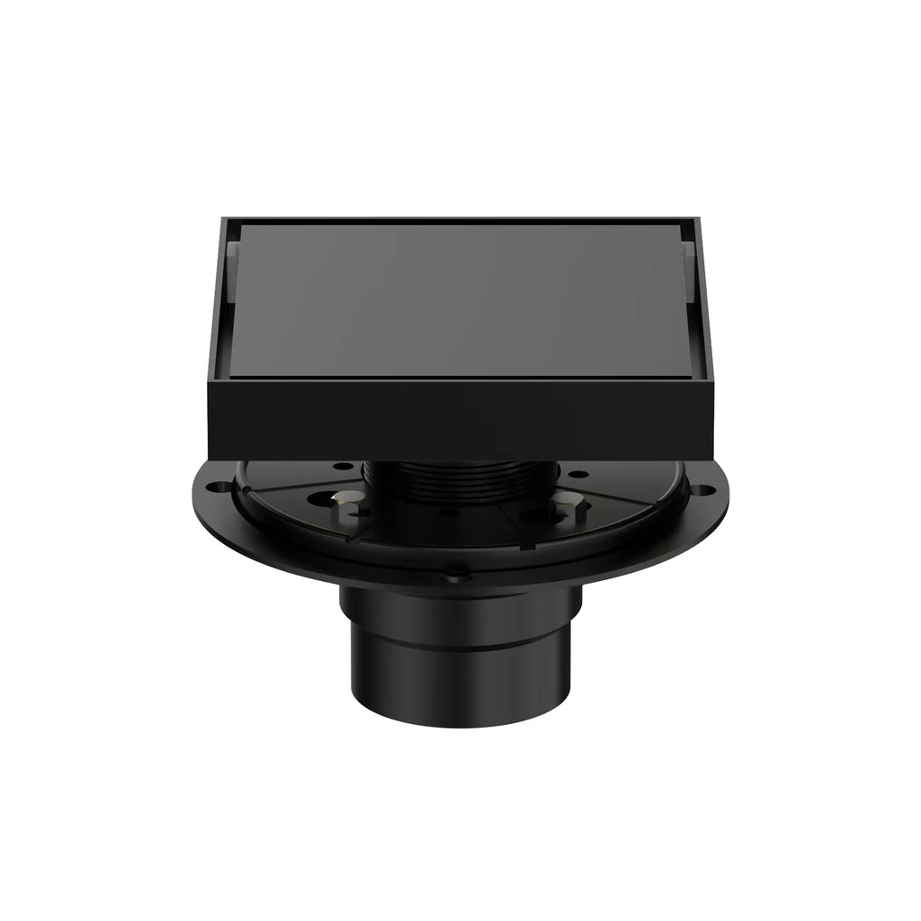 6"x6" Solid Brass Square Tile-In Shower Drain – Invisible Cover with 2" Outlet – SFD21044