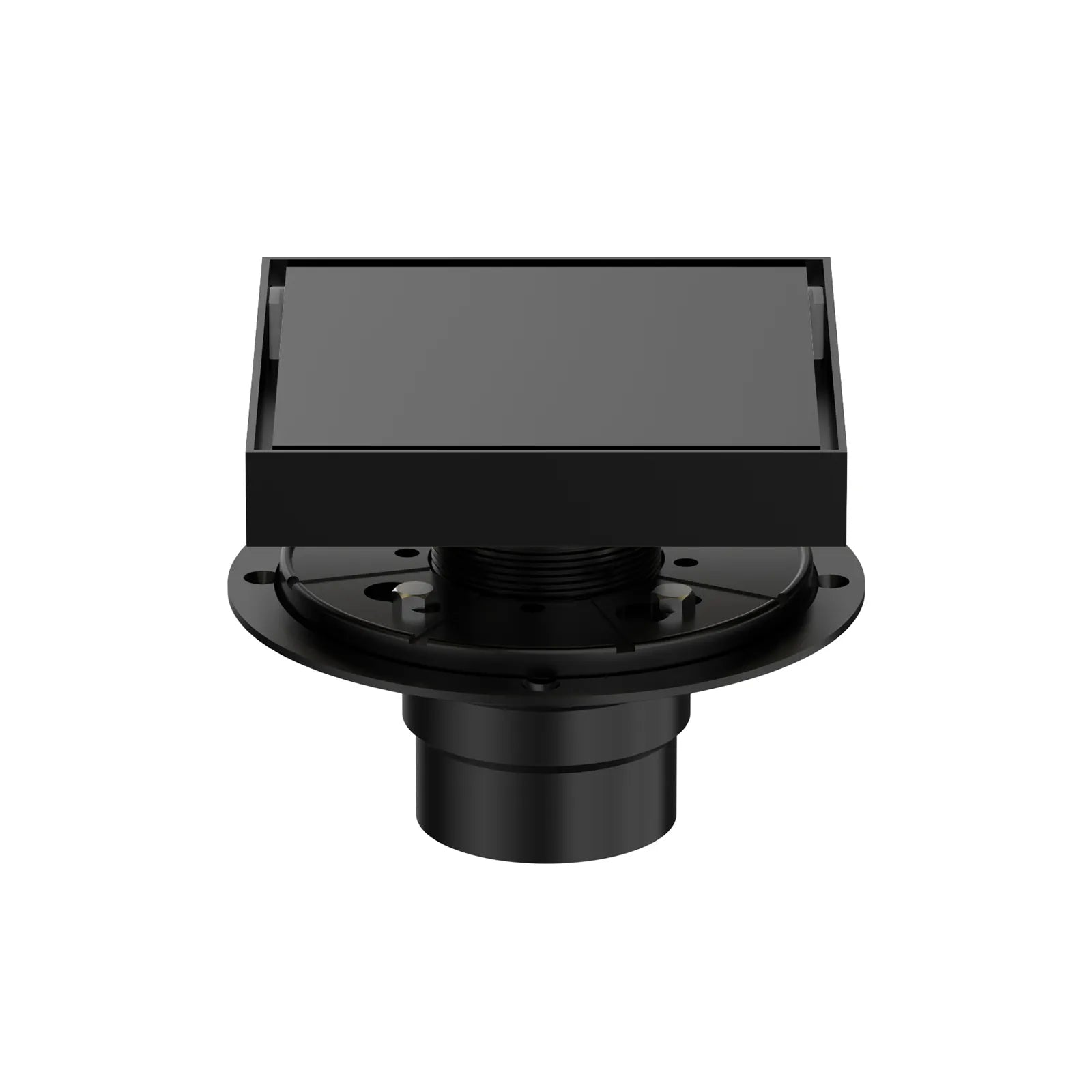 6"x6" Solid Brass Square Tile-In Shower Drain – Invisible Cover with 2" Outlet – SFD21044