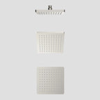 250x250mm SUS 304 Overhead Rain Shower – Slim 15mm Profile – SH151001 Brushed Nickel