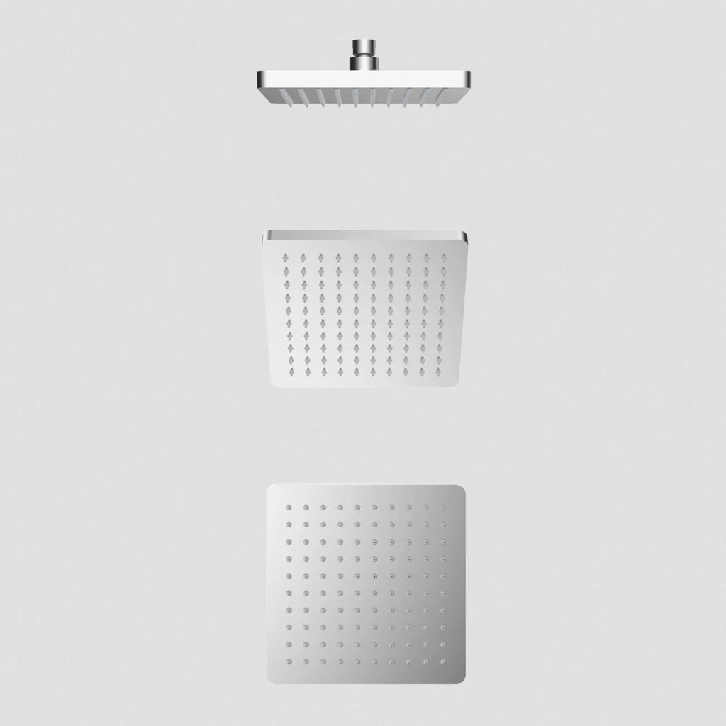 250x250mm SUS 304 Overhead Rain Shower – Slim 15mm Profile – SH151001 Chrome