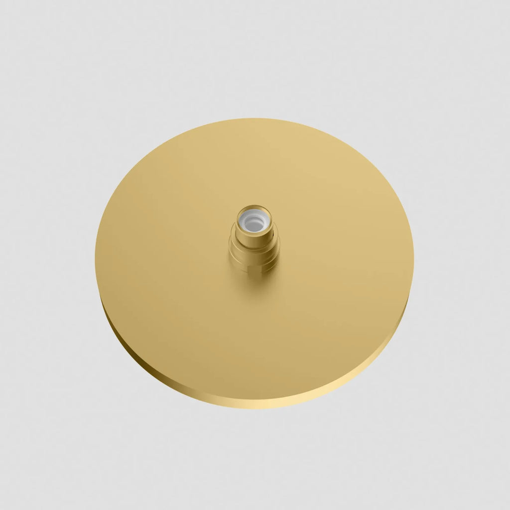 Ø250x15mm SUS 304 Overhead Rain Shower with Touch-Clean Silicone Nozzles-SH151002