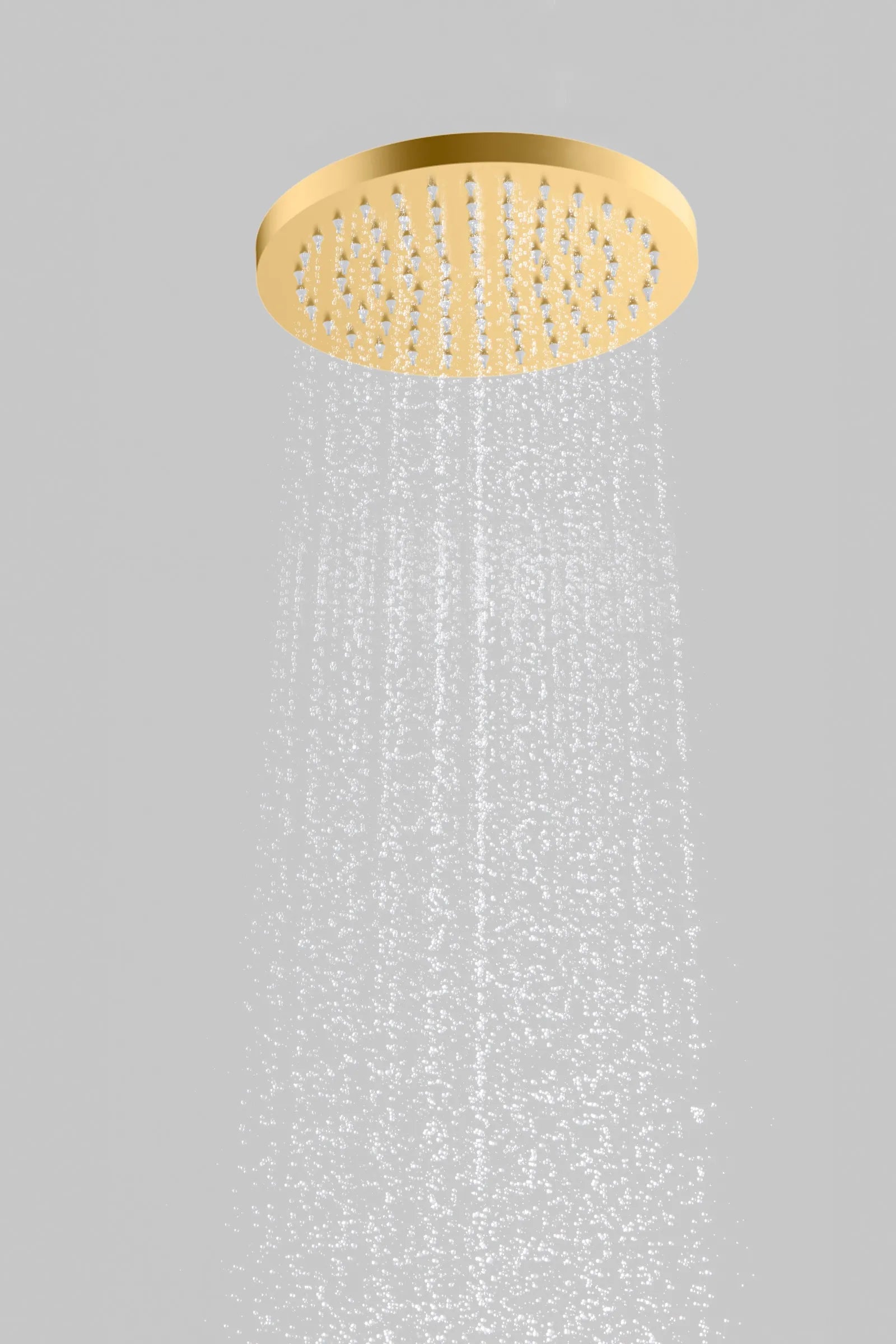 Ø250x15mm SUS 304 Overhead Rain Shower with Touch-Clean Silicone Nozzles-SH151002